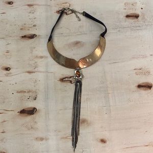 Free People ~ Brass Choker Necklace (LBB65)